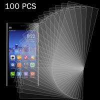 100 stuks Xiaomi Mi 3 0 26 mm 9H oppervlaktehardheid 2.5D explosieveilige gehard glas scherm Film
