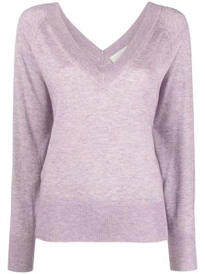 ISABEL MARANT débardeur Milane à col v - Violet