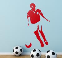 Muursticker Eusébio da Silva Ferreira Portugal Muursticker Eusébio da Silva Ferreira Portugal