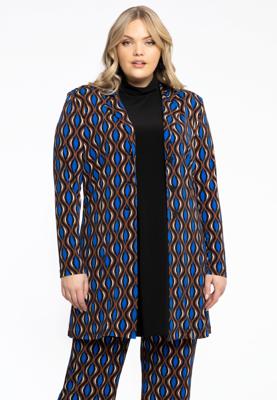 Yoek Blazer Long | Bruin | Maat 42/44