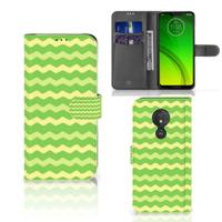 Motorola Moto G7 Power | Telefoon Hoesje | Waves Green