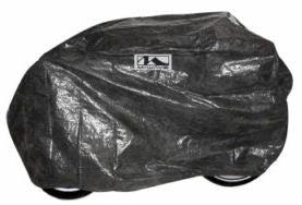 M-Wave Fietsgarage xxl - beschermende peva fietsgarage voor alle standaard fietsen, scooters - 230x135x65 cm - tarpaulin materiaal - zwart