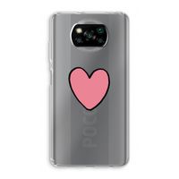 Hartje: Xiaomi Poco X3 NFC Transparant Hoesje