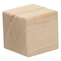 Playwood Mijlpaal blok hout, 5,6cm