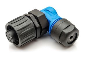 Amphenol C016 10F006 000 12 Ronde connector Koppeling, haaks Totaal aantal polen: 6 + PE Serie (ronde connectors): C016 1 stuk(s)