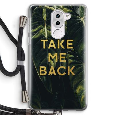 Take me back: Honor 6X Transparant Hoesje met koord