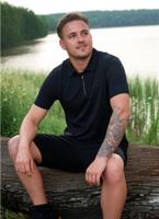Ab Lifestyle Prestige Polo V2 Ab.ss25033 Poloshirts Jet Black