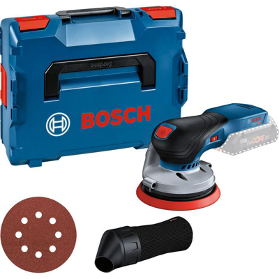 Bosch Blauw GEX 12V-150-3 Accu-excenterschuurmachine | Solo in L-Boxx | Zonder Accu en Lader - 0601373301