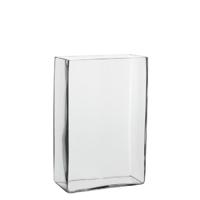 Vaas - rechthoekig - glas - 20 x 10 x 30 cm - Accubakken - Glazen vazen - Woonacces