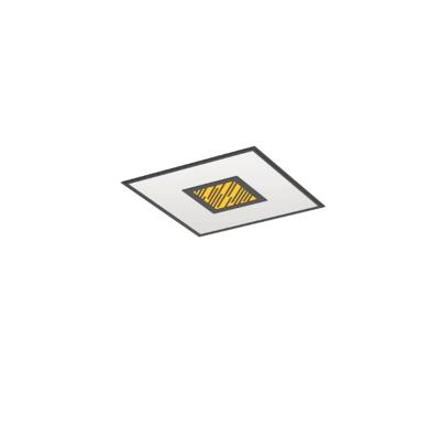 Eglo Zwarte led plafonnièreBordonara 45x45 - 900571