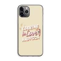 Pizza is the answer: iPhone 11 Pro Max Transparant Hoesje Pizza is the answer: iPhone 11 Pro Max Transparant Hoesje