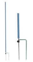 AKO vervangende paal voor schapennet blauw dubbele pen 106cm