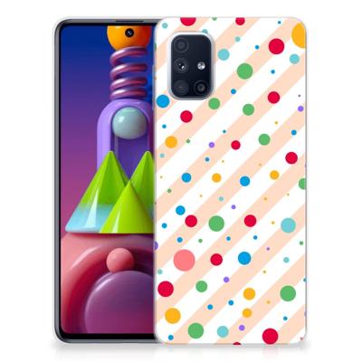 Samsung Galaxy M51 | TPU bumper | Dots