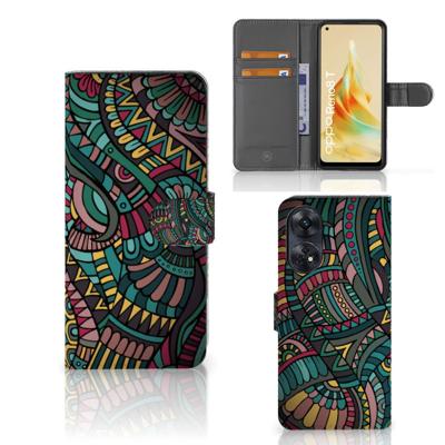 OPPO Reno8 T 4G | Telefoon Hoesje | Aztec