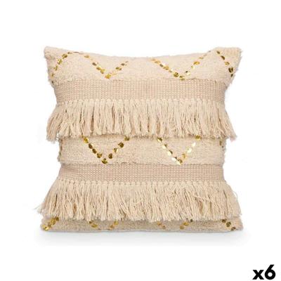 Kussen Gift Decor Natuurlijk 45 x 15 x 45 cm (6 Stuks)