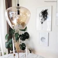 Hanglamp &apos;Bellissimo&apos; By Rydens Goud e27 fitting modern 400mm