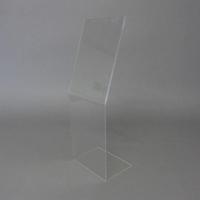 Acryl info vloerstandaard A4 portrait - 5 stuks