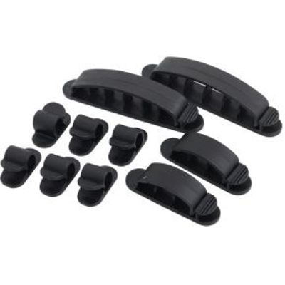 LogiLink KAB0039 kabelbinder rubber 10 stuks