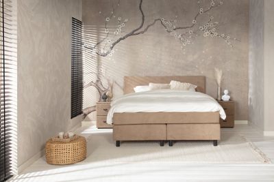 Boxspring Nightline | 100x210| blauw | totaalBED | eenpersoons