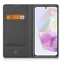 Mobiel BookCase Samsung Galaxy A35 Punk Geel - thumbnail