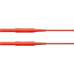 Schützinger HSPL 8568 / AWG16 / 100 / RT Veiligheidsmeetsnoer Stekker 4 mm Stekker 4 mm Rood 1 stuk(s)