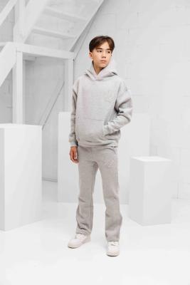 Black Bananas Ripped Monogram Trainingspak Kids Grijs - Maat 176 - Kleur: Grijs | Soccerfanshop