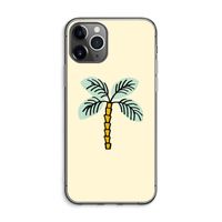 Palmboom: iPhone 11 Pro Max Transparant Hoesje