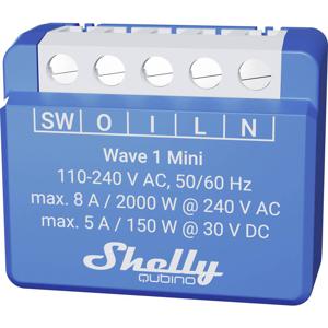 Shelly Qubino Wave 1 Mini Slimme schakelaar Blauw