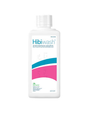 Hibiwash 40mg/ml Opl Cutaan Gebruik 500ml