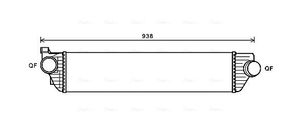 Intercooler, inlaatluchtkoeler RTA4498