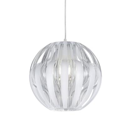Trio HanglampPumpkin 30cm wit - R30473001