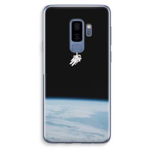 Alone in Space: Samsung Galaxy S9 Plus Transparant Hoesje