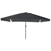 Parasol Ø395x245 cm antraciet