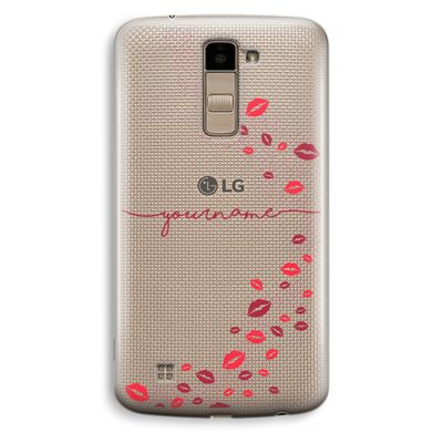 Kusjes: LG K10 (2016) Transparant Hoesje