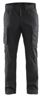Blåkläder Service werkbroek met stretch 14591845 | Zwart | Maat 52 - 7330509462973
