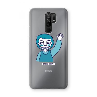 Zwaai: Xiaomi Redmi 9 Transparant Hoesje