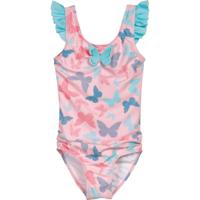 Playshoes badpak Vlinder Lichtroze-134-140