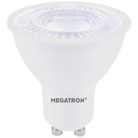 Megatron MT65009 LED-lamp Energielabel F (A - G) GU10 Reflector 4.8 W Warmwit (Ø x l) 50 mm x 55 mm 1 stuk(s) - thumbnail