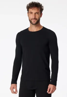 Heren ondershirt lange mouw - 95/5 - Katoenen shirt lange mouw - Ronde hals