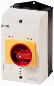 Eaton CI-K2-PKZ0-GRV Lege behuizing Met NOT-AUS schakelaar (l x b x h) 130 x 100 x 160 mm Grijs, Rood, Geel 1 stuk(s)