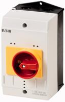 Eaton CI-K2-PKZ0-GRV Lege behuizing Met NOT-AUS schakelaar (l x b x h) 130 x 100 x 160 mm Grijs, Rood, Geel 1 stuk(s)