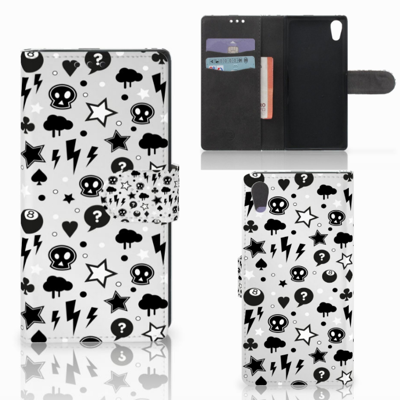 Telefoonhoesje met Naam Sony Xperia XA1 Silver Punk