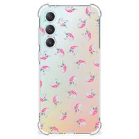 Doorzichtige Silicone Hoesje voor Samsung Galaxy S23 FE Unicorns