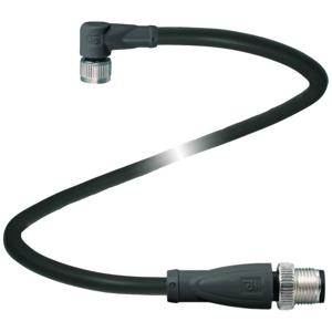 Pepperl+Fuchs 240798-0003 Sensor/actuator connector, geassembleerd Aantal polen (sensoren): 4, 4 1 m 1 stuk(s)