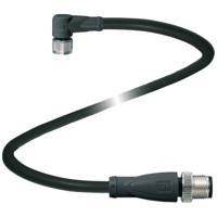 Pepperl+Fuchs 240798-0003 Sensor/actuator connector, geassembleerd Aantal polen (sensoren): 4, 4 1 m 1 stuk(s)