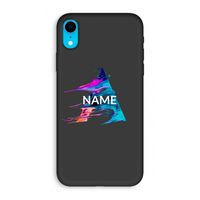 Abstract Spectrum: iPhone XR Biologisch afbreekbaar hoesje