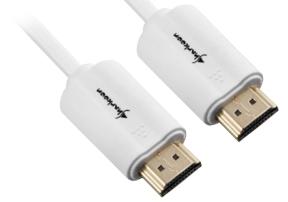 Sharkoon 2m, 2xHDMI HDMI kabel HDMI Type A (Standaard) Wit