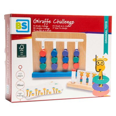 BS Toys giraffe hout kinderspel