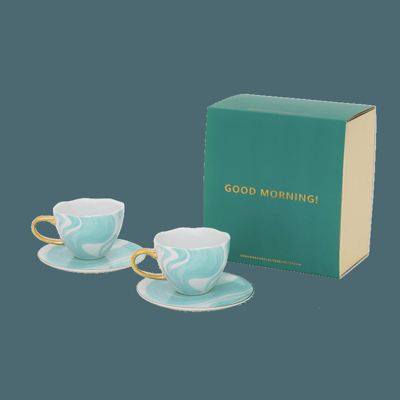 Good Morning Cadeauset Valuri Smaragdgroen