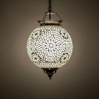 Hanglamp bol Roya transparant in 2 maten